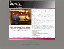 Tablet Screenshot of beffellighting.com